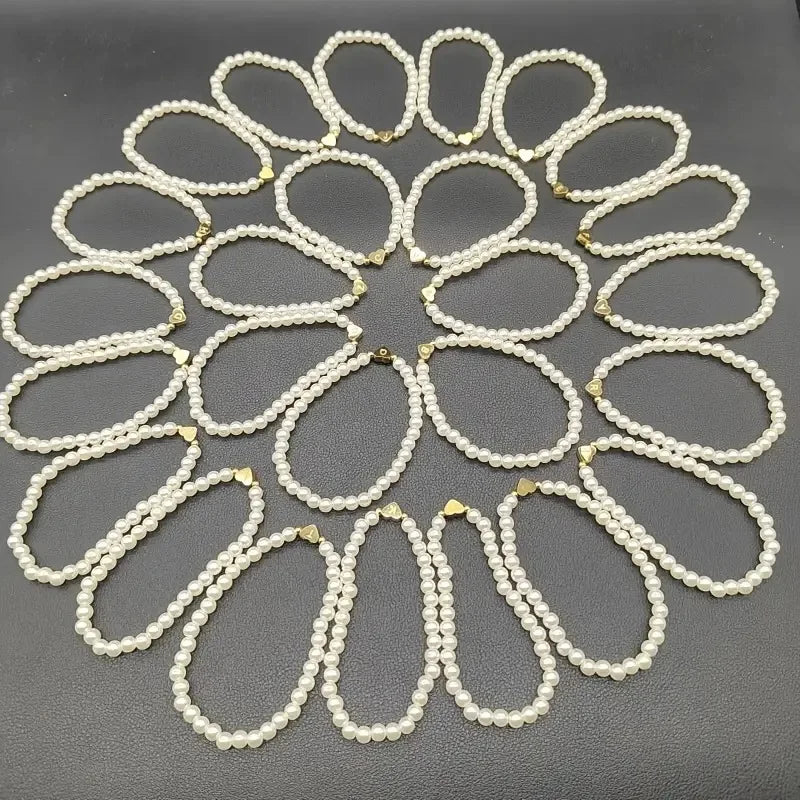 Bracelet : Initiale Perlée